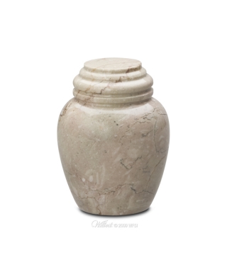 Champagne Marble Cremation Memento