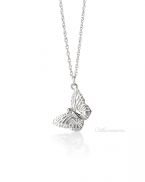 Forever Remembered Butterfly Cremation Necklace