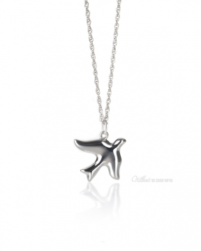 Forever Remembered Dove Cremation Necklace