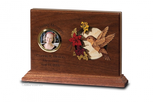 Memorial Tribute Panel - Hummingbird