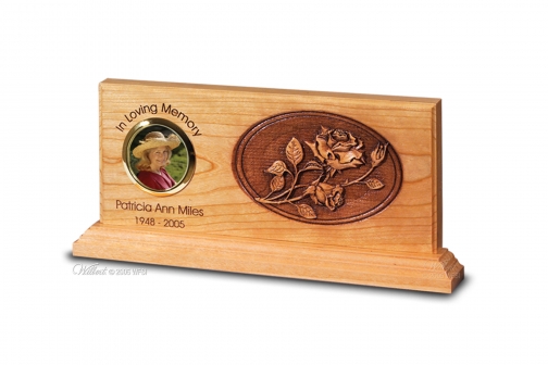 Memorial Tribute Panel - Rose