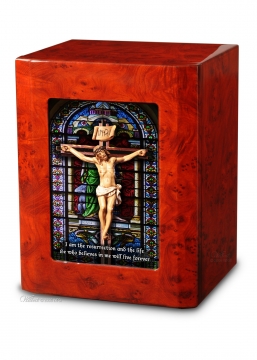 Opus Burlwood Cremation Urn