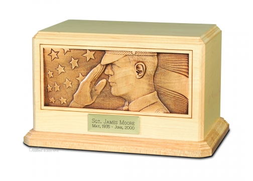 Salute Cremation Urn