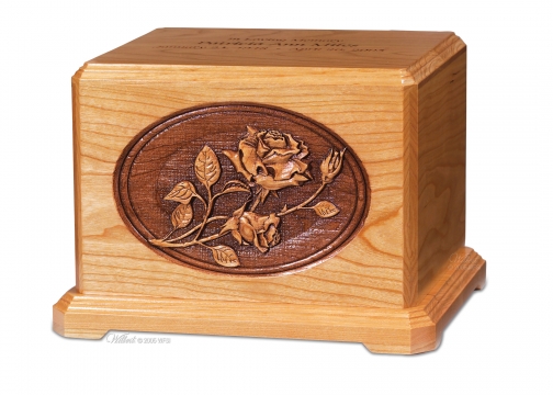Sculpted Rose Cremation Urn Sculpted Rose Cremation Urn