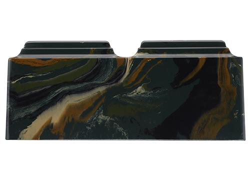 Camouflage Companion Cultured Marble Urn Camouflage Companion Cultured Marble Urn