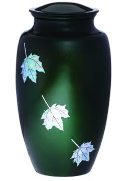 Green Leaf Urn