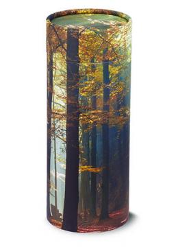 Autumn Woods Tube Urn