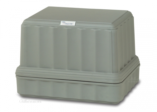 Basic Gray/Salute Urn Vault