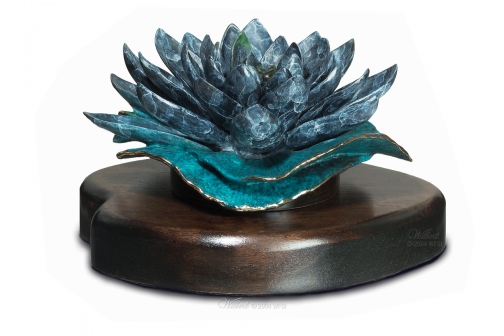 Water Lily Cremation Memento