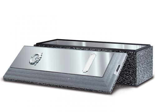 Stainless Steel Triune Casket Vault