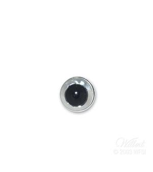 Black Cabochon End Cap