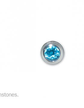 Blue Topaz End Cap (December)