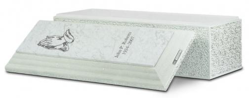 White Venetian Casket Vault