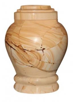 Embrace Teak Urn 5.5"