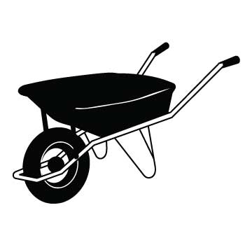 Garden Wheel Barrel