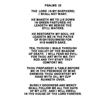 Psalm 23