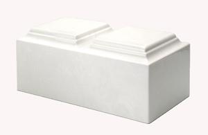 White Companion Cremation Urn