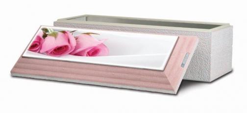 Cameo Rose Triune  Burial Vaults - Standard