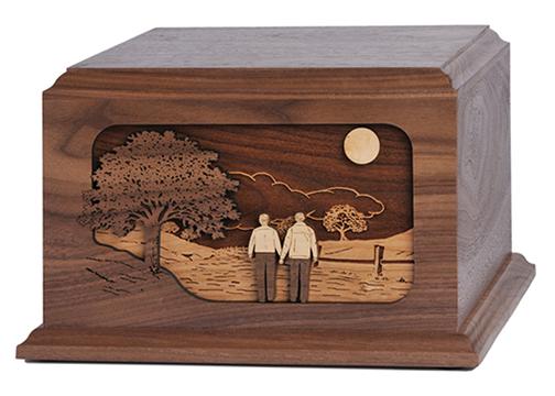 Together Again Companion Urn (Male Couple)