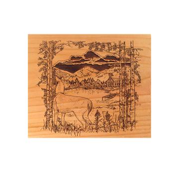 Lifescenes Wooded Lake Panel