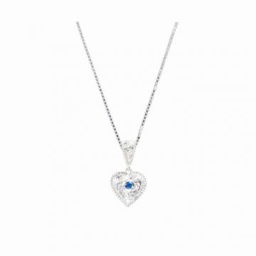 Wilbert Heritage Pebbled Heart and Bale Pendant